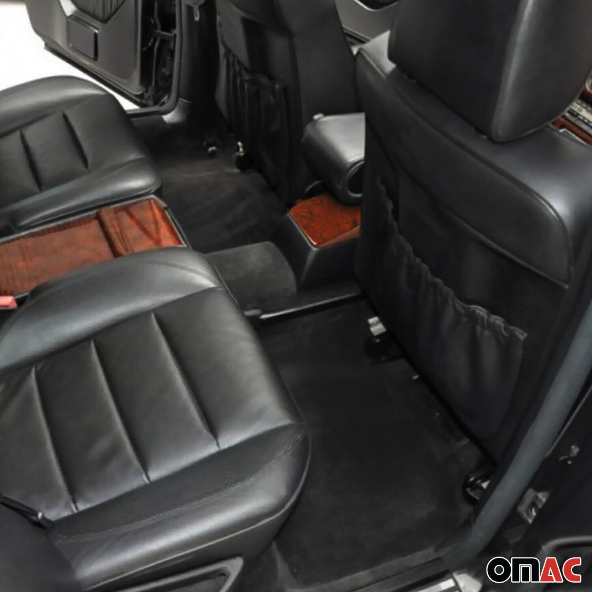 Mercedes W124 Casette Box - Omac - Walnut - '85-'89